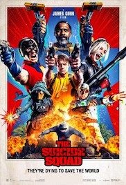 The Suicide Squad UK film poster